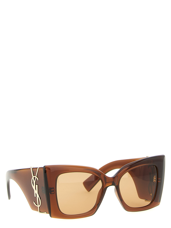 Brown acetate sunglasses-null