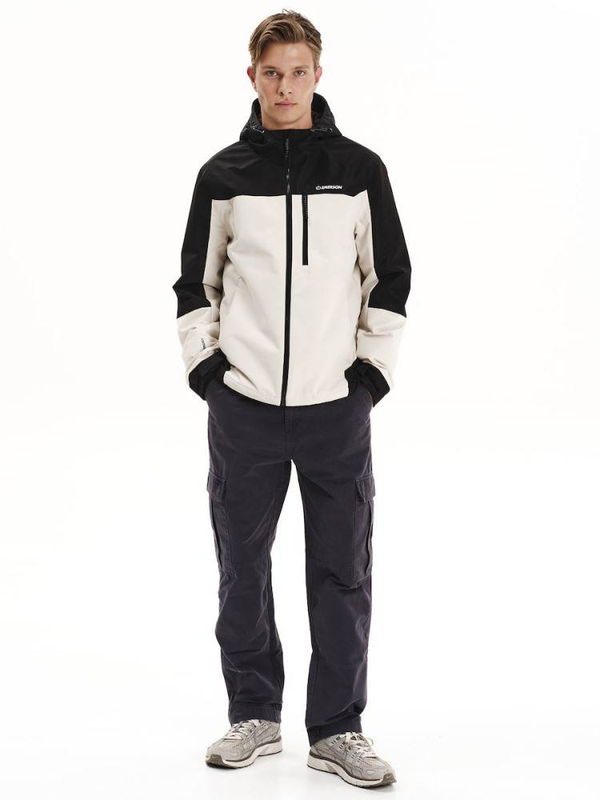 Men's hooded jacket-null