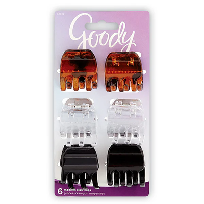 Goody half claw clip 12309 clips 1x6, , medium