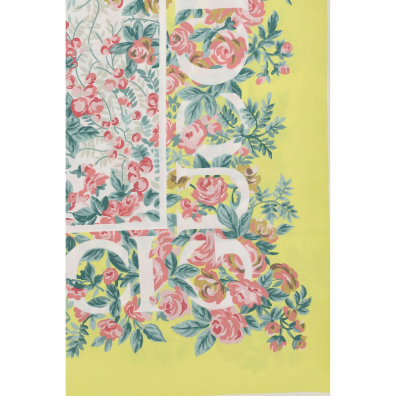 Multicolor silk scarf-null