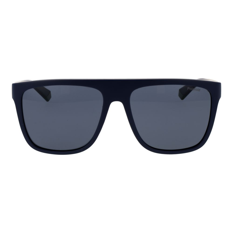 Blue plastic sunglasses-null