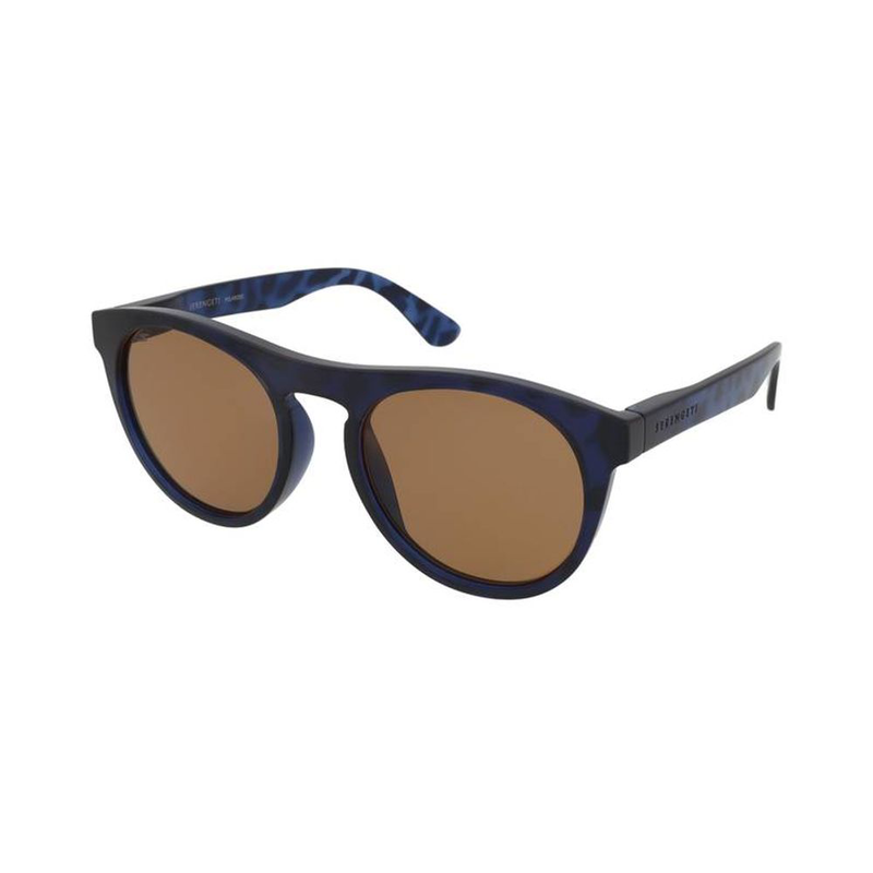 Blue resin sunglasses-null