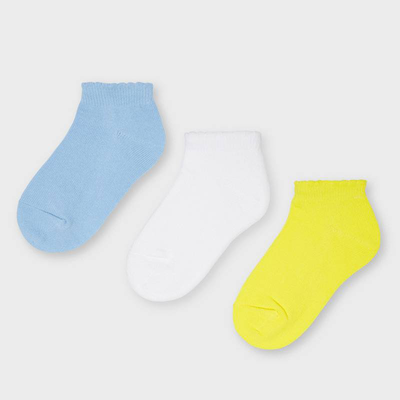 Σετ 3 ζευγαρια καλτσες, Light Blue, medium