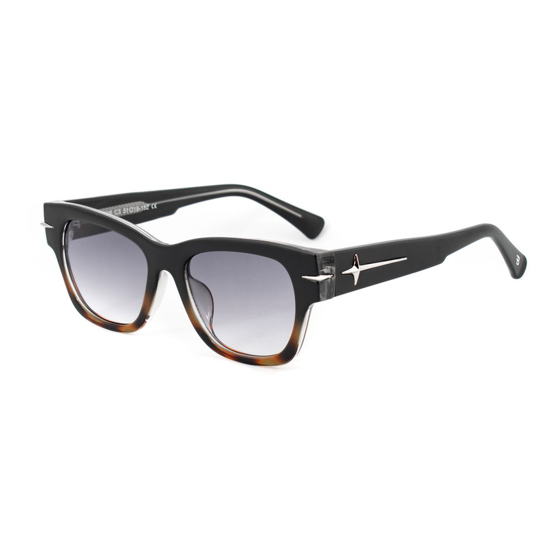 Multicolor acetate sunglasses-null