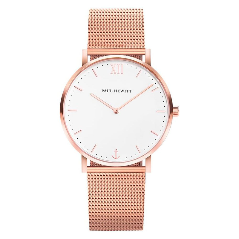Multicolor stainless steel dress watch-null