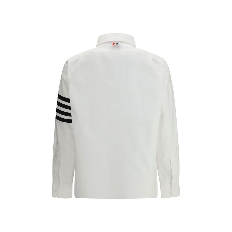 White cotton dress shirt-null