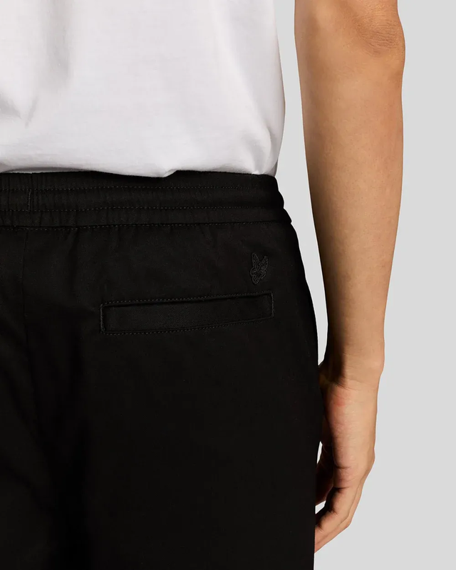Tapered drawcord trouser z865 jet black-null