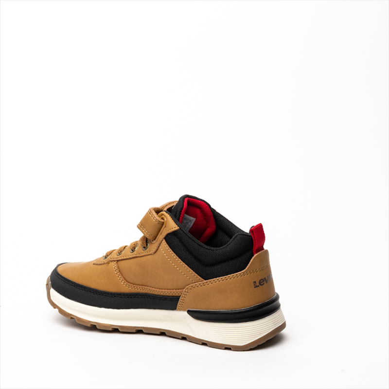 Levis boys sneaker boots with lace up and velcro strap-null