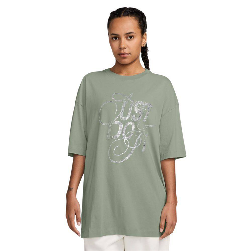 Nike sportswear womens oversized dance short sleeves t-shirt-null