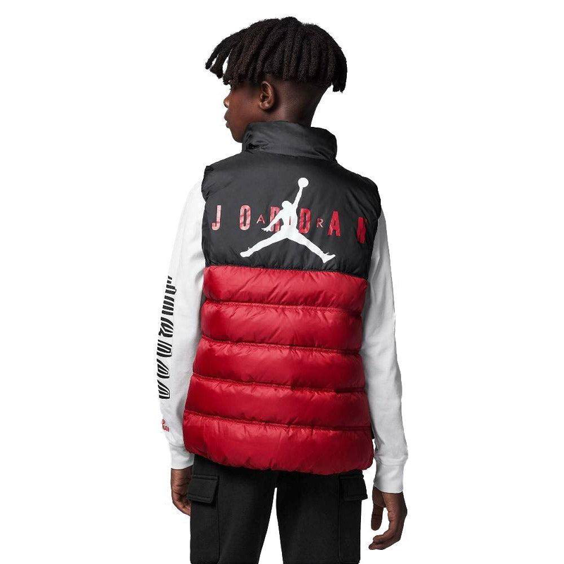 Boys puffer filled vest image number null