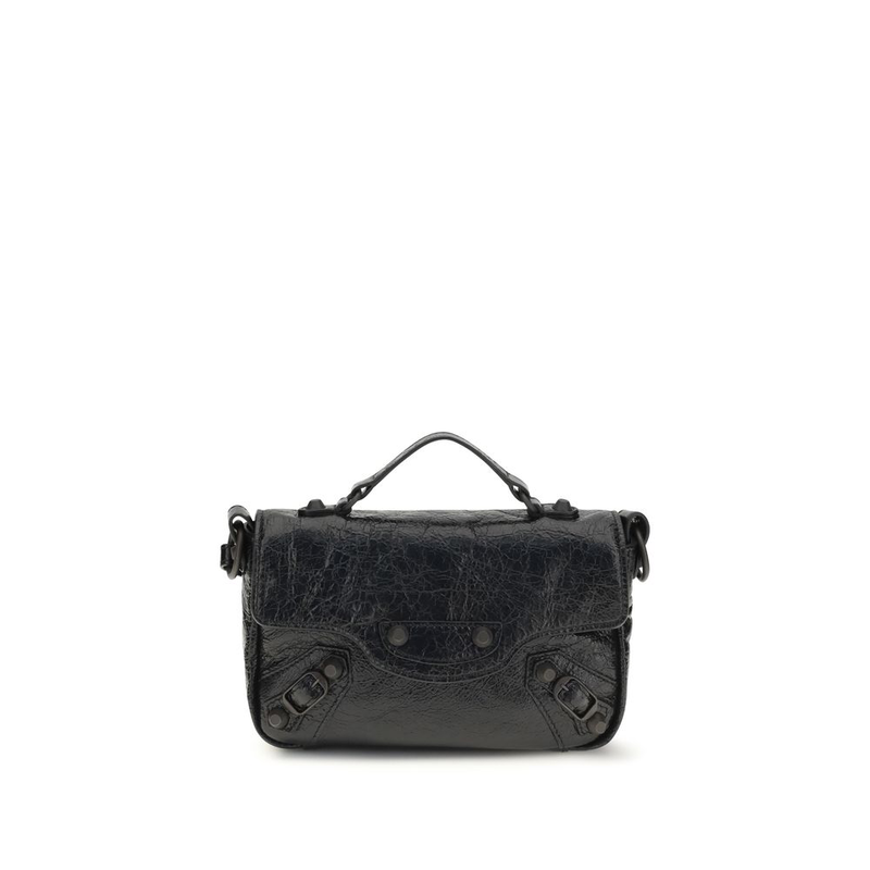 Black lamb ovis aries aries shoulder bag-null