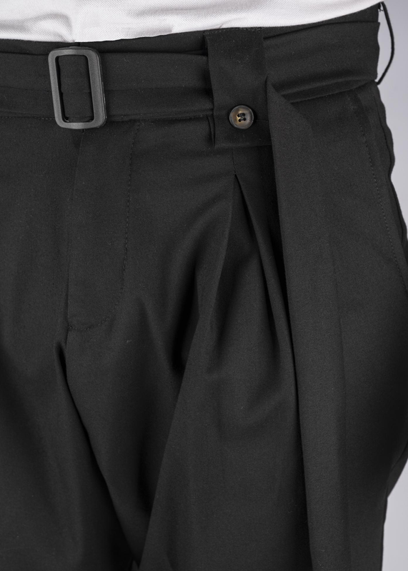 Dezign jogger pant with belt-null
