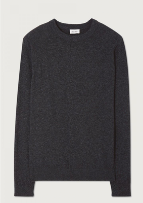 American vintage pullover mvox18a, Anthracite Chine, medium