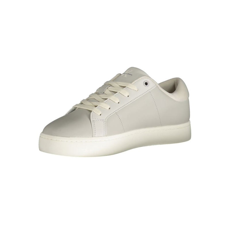 Grigio polyurethane men's sneaker-null