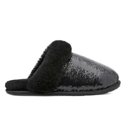 Scuffette II mirror ball womens slipper