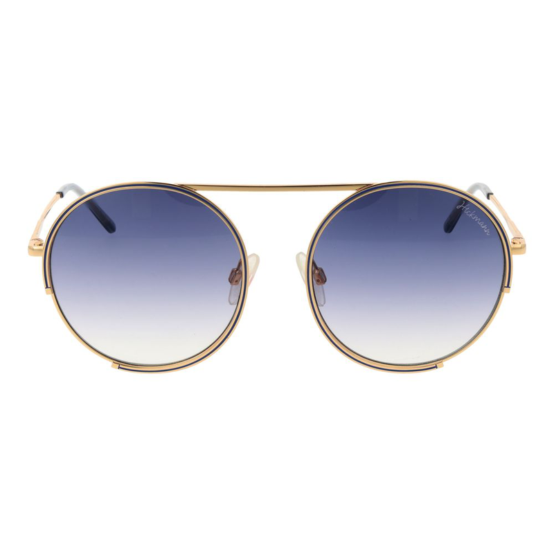 Gold metal sunglasses-null