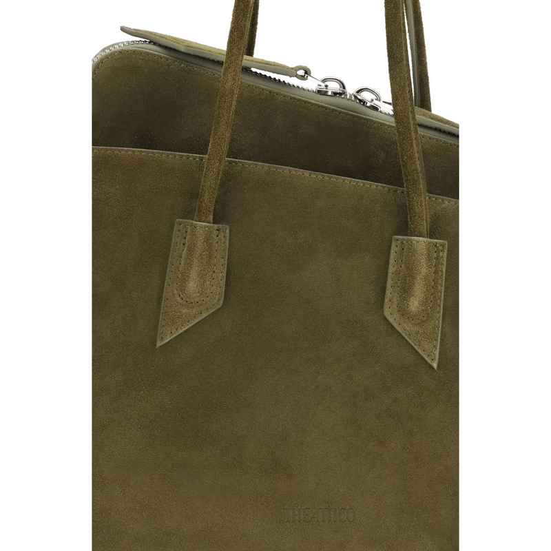 Bicolor calf leather bos taurus shoulder bag-null