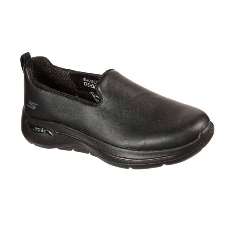 Go walk arch fit leather womens-null