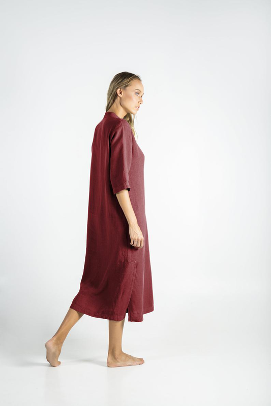 Jasmine linen dress-null