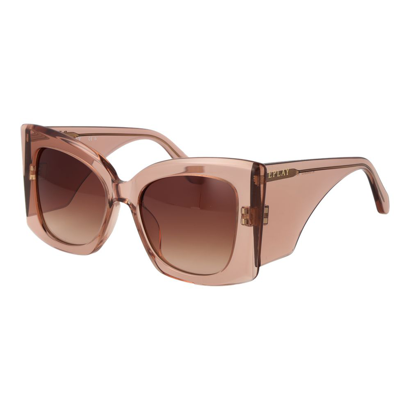 Pink plastic sunglasses-null