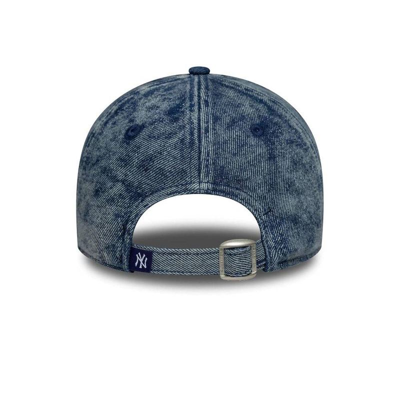 New era wmns stone denim 9twenty new york yankees adjustable cap-null
