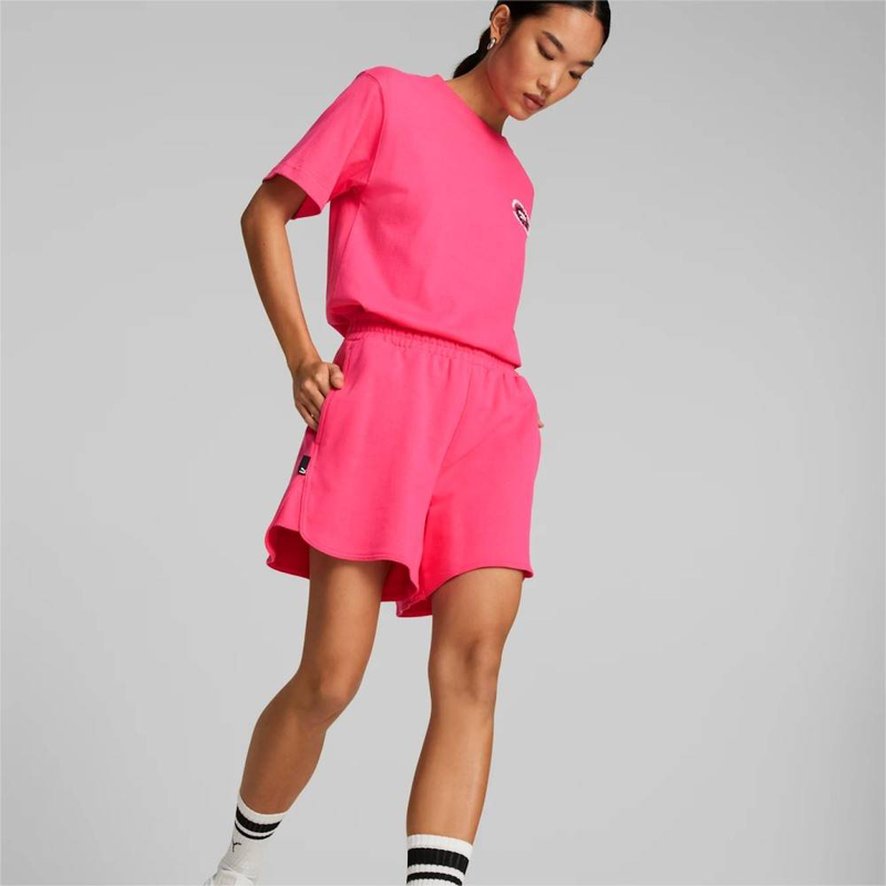 Downtown high-waisted womens shorts image number null