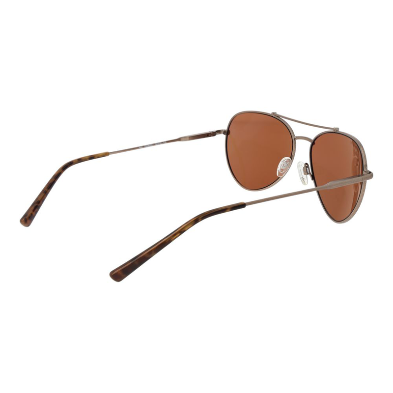 Brown metal sunglasses-null