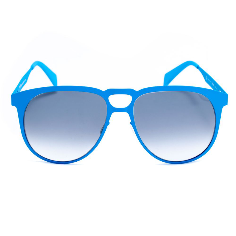 Blue metal sunglasses-null