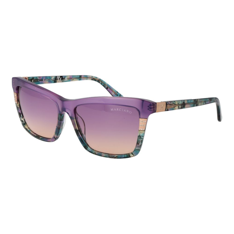 Purple acetate sunglasses-null