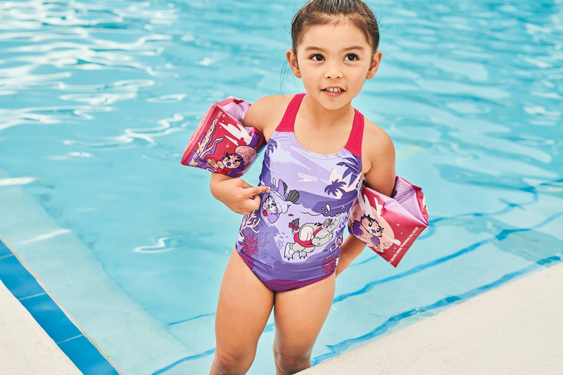 Speedo infant girls learn to swim printed crossback (8003142 image number null