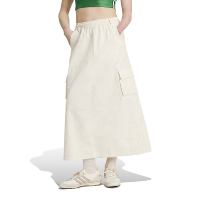Adidas ripstop skirt, White, medium