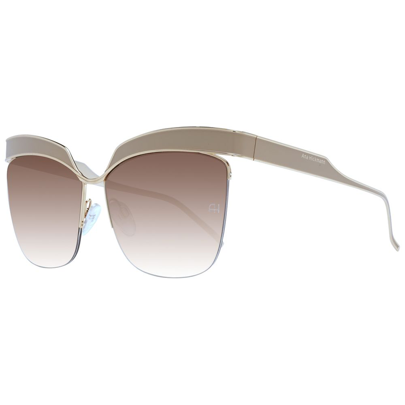 Gold metal sunglasses-null
