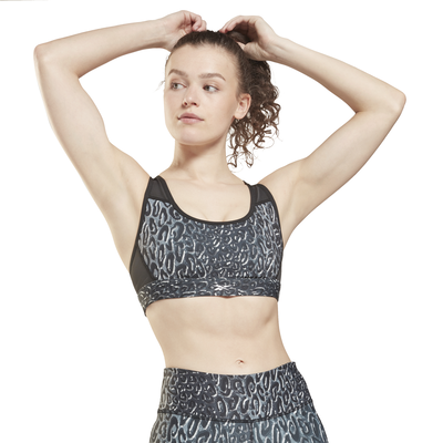 Reebok women lux racer padded sports bra (h43952)
