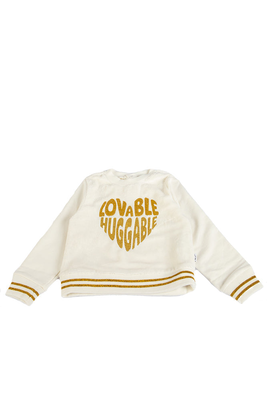 Sweatshirt le trone noir girl, Off White, medium