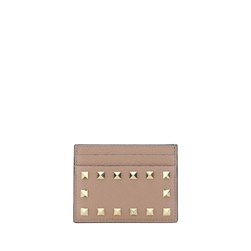 Beige calf leather bos taurus wallet-null