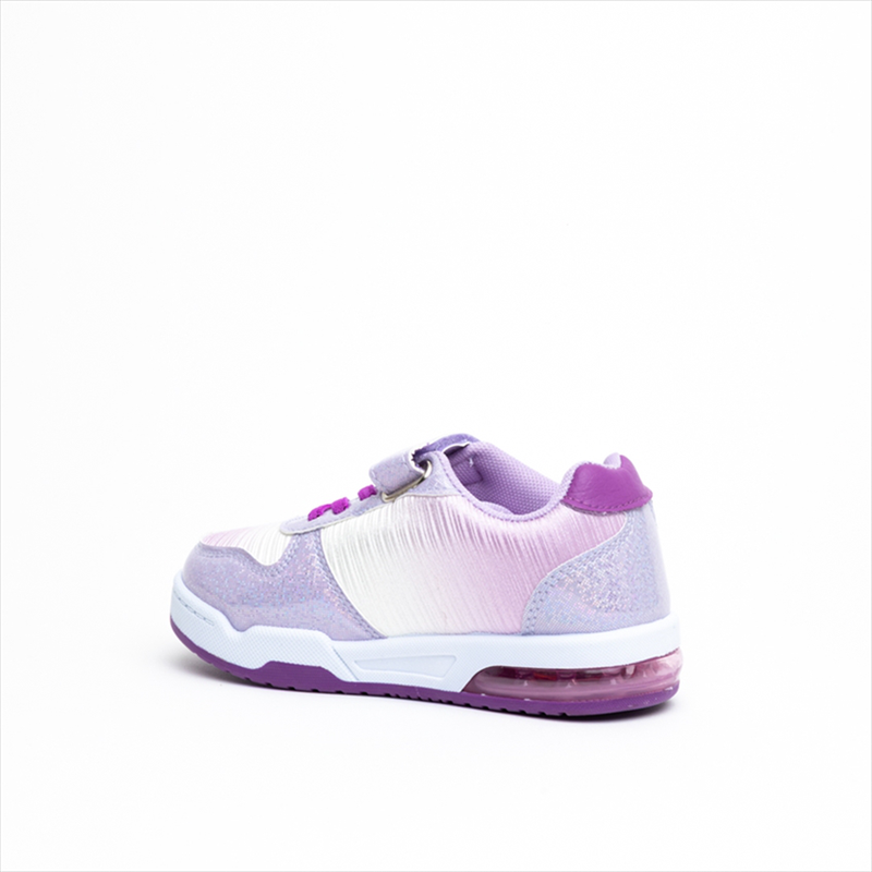 Stitch girls sneakers with velcro strap and laces-null
