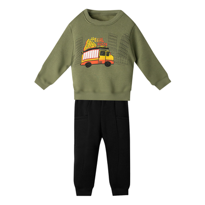 Nek kids wear kids boys tracksuit set green 141525-67, Green, medium