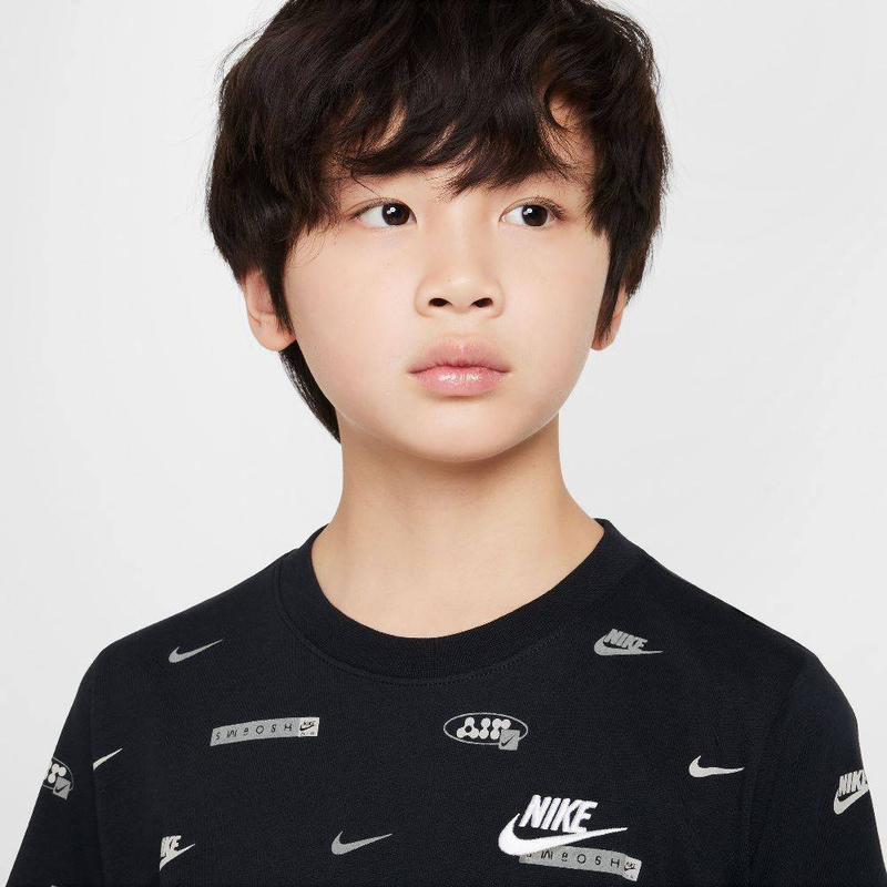 Kids nike sportswear t-shirt all-over-print-null