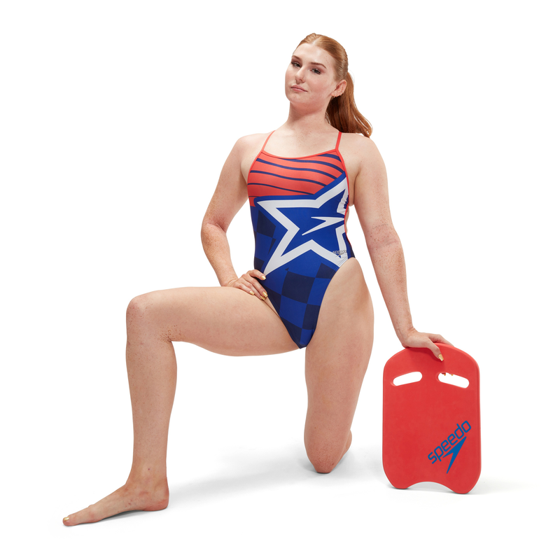 Speedo womens placement digital vback (800349916610) image number null