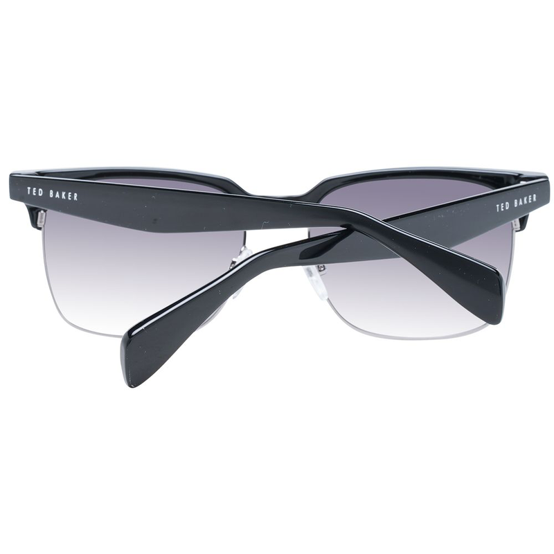 Black acetate & metal sunglasses-null