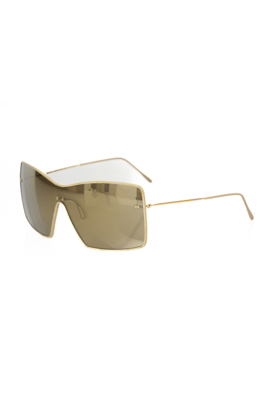 Gold metallic fiber women sunglasses-null