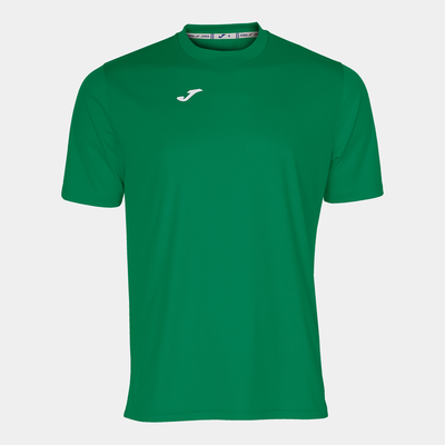 T-shirt combi green short sleeve, Green, medium