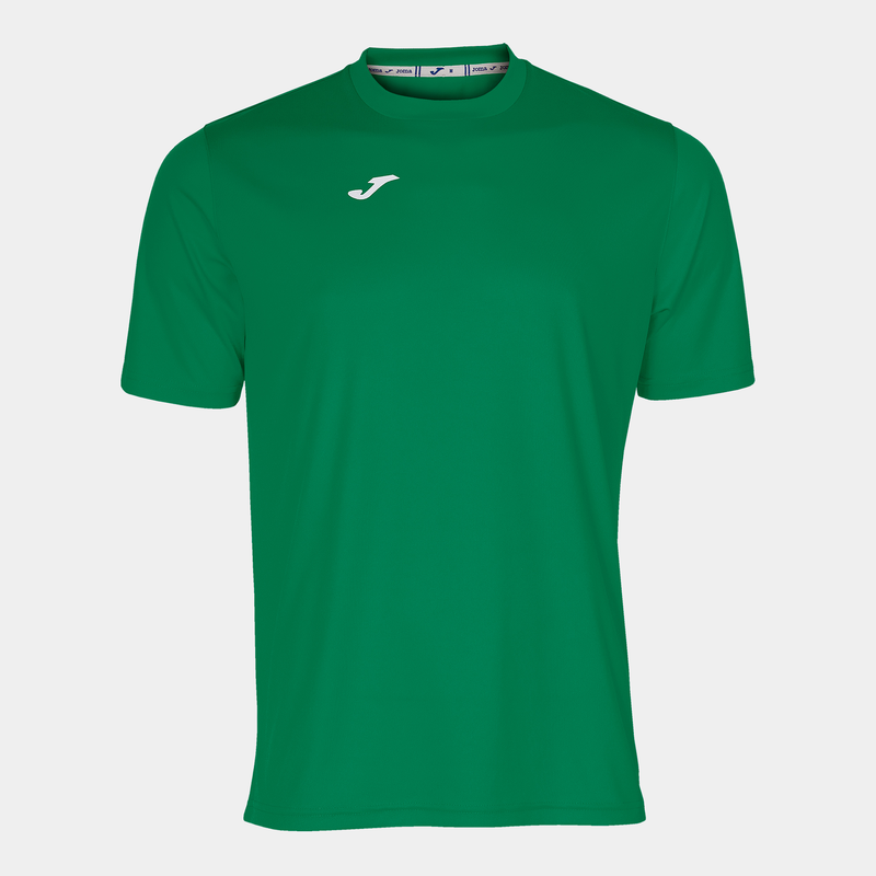 T-shirt combi green short sleeve-null