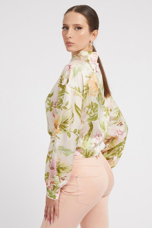 Bowed jun shirt - guess-null