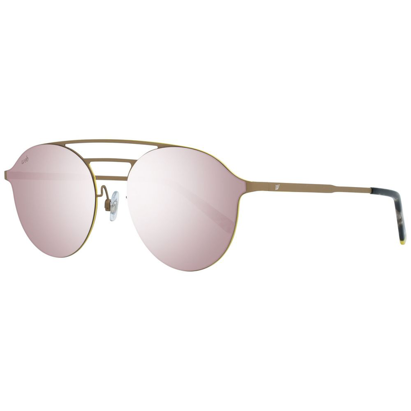 Brown metal sunglasses-null
