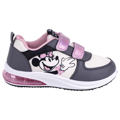 Sporty shoes pvc sole with lights minnie