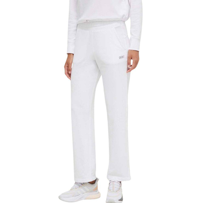 Dkny sport logo pant, White, medium