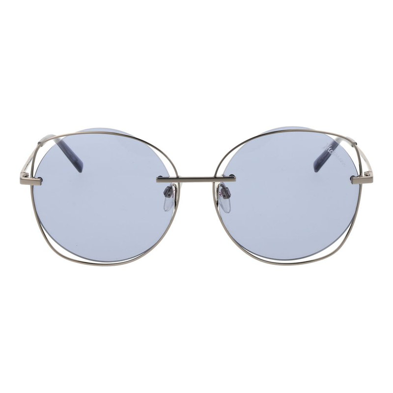 Gray metal sunglasses-null