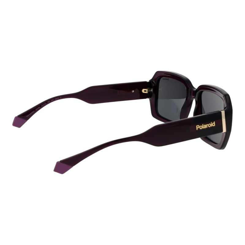 Purple plastic sunglasses-null