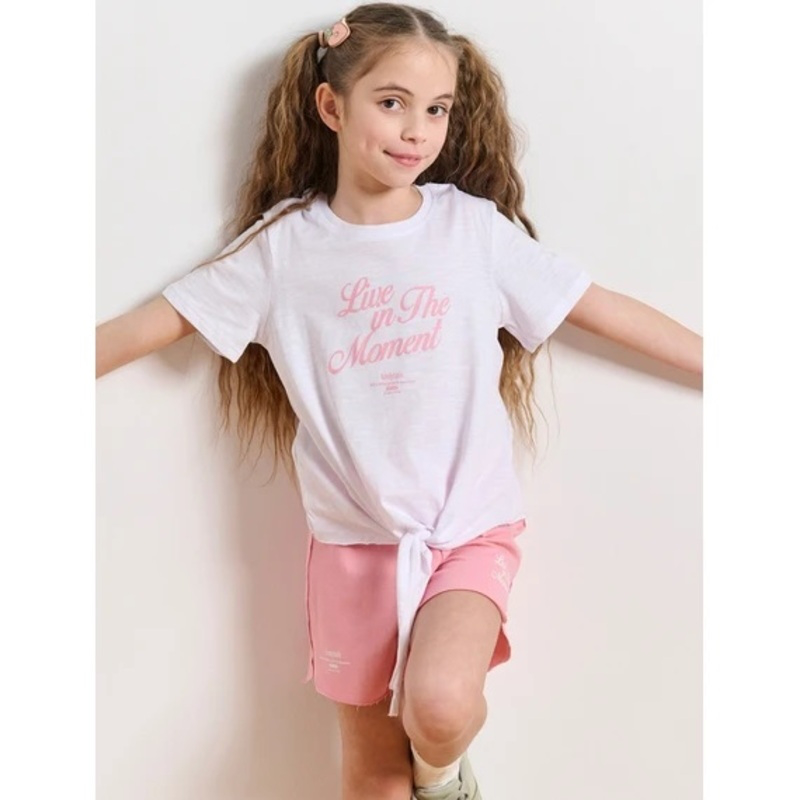 Body talk  kids girls t-shirt shorts-null